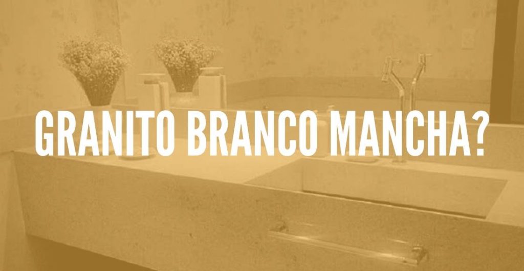 Granito branco mancha