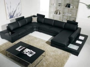 Sala com Sofá Preto: Decoração e Ideias. 98 Fotos! - TC