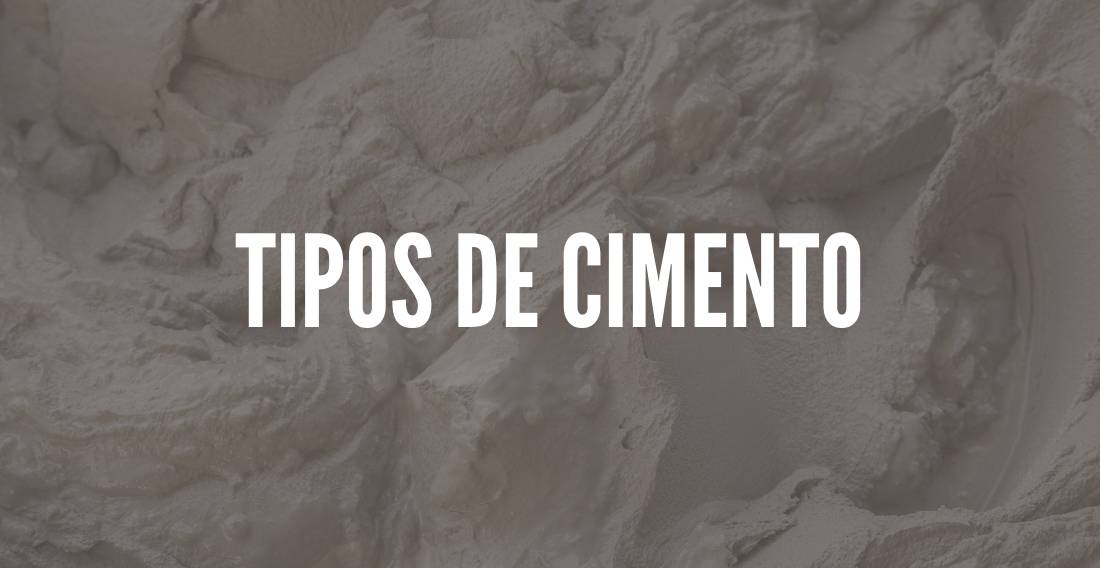 Tipos de cimento