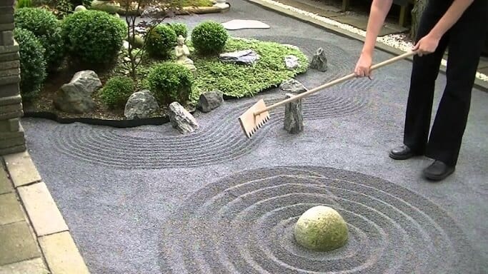 Manutenção do Jardim Zen