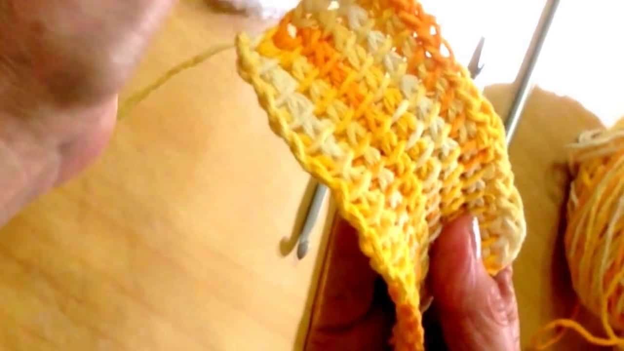 crochê tunisiano: como fazer