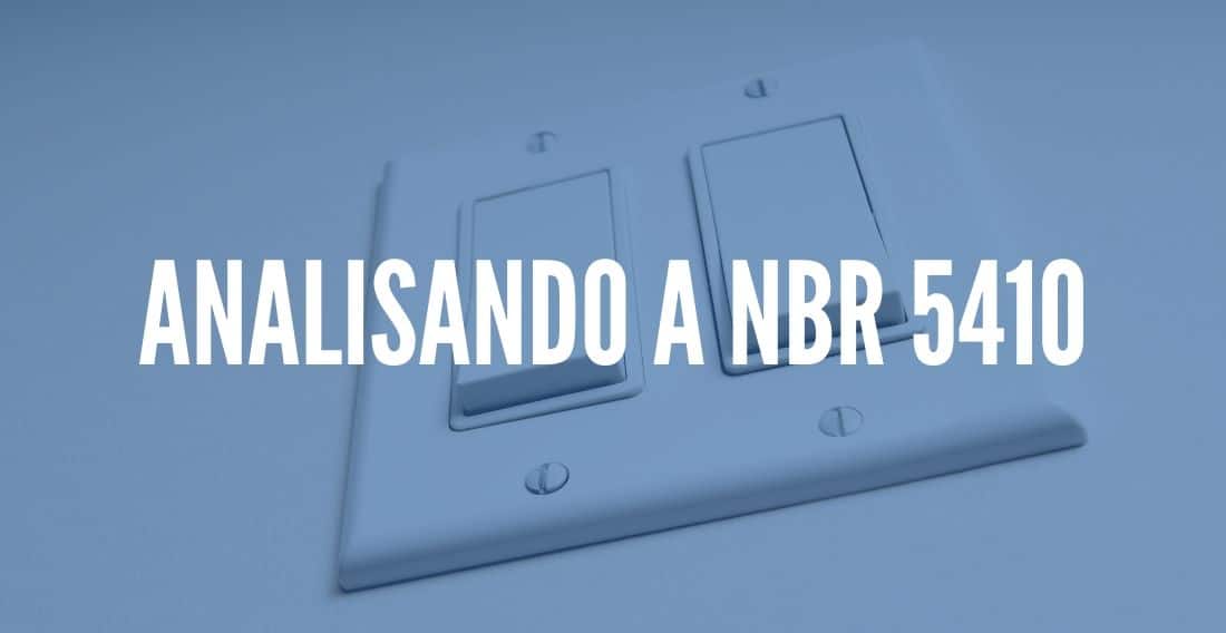 Analisando a NBR 5410