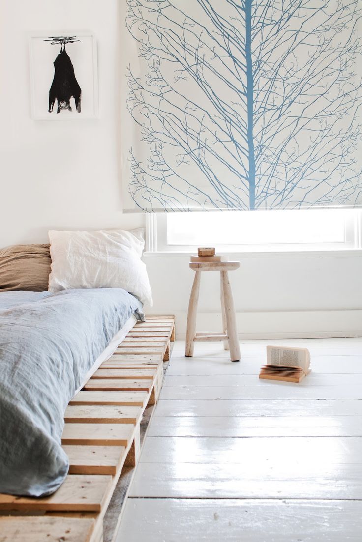 Cama de pallet como decoração