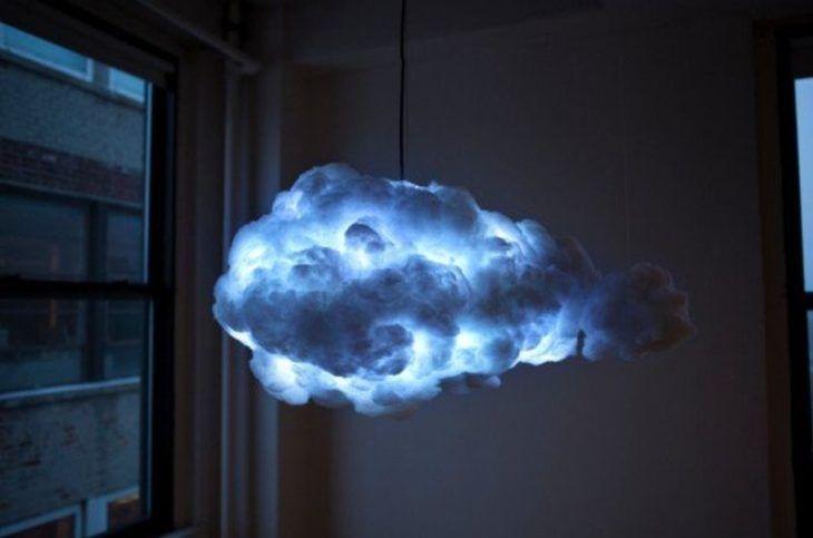 Luminária de nuvem