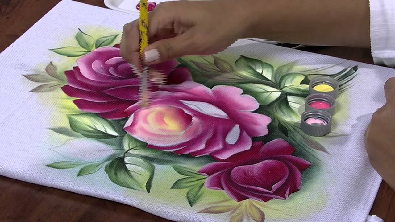 Existem muitas técnicas para aprender pintura em tecido.