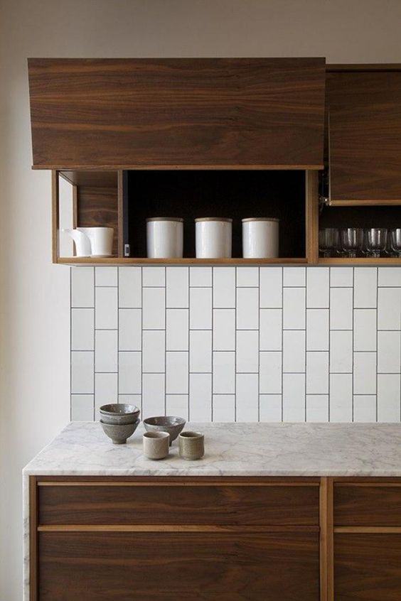 Subway tiles na vertical