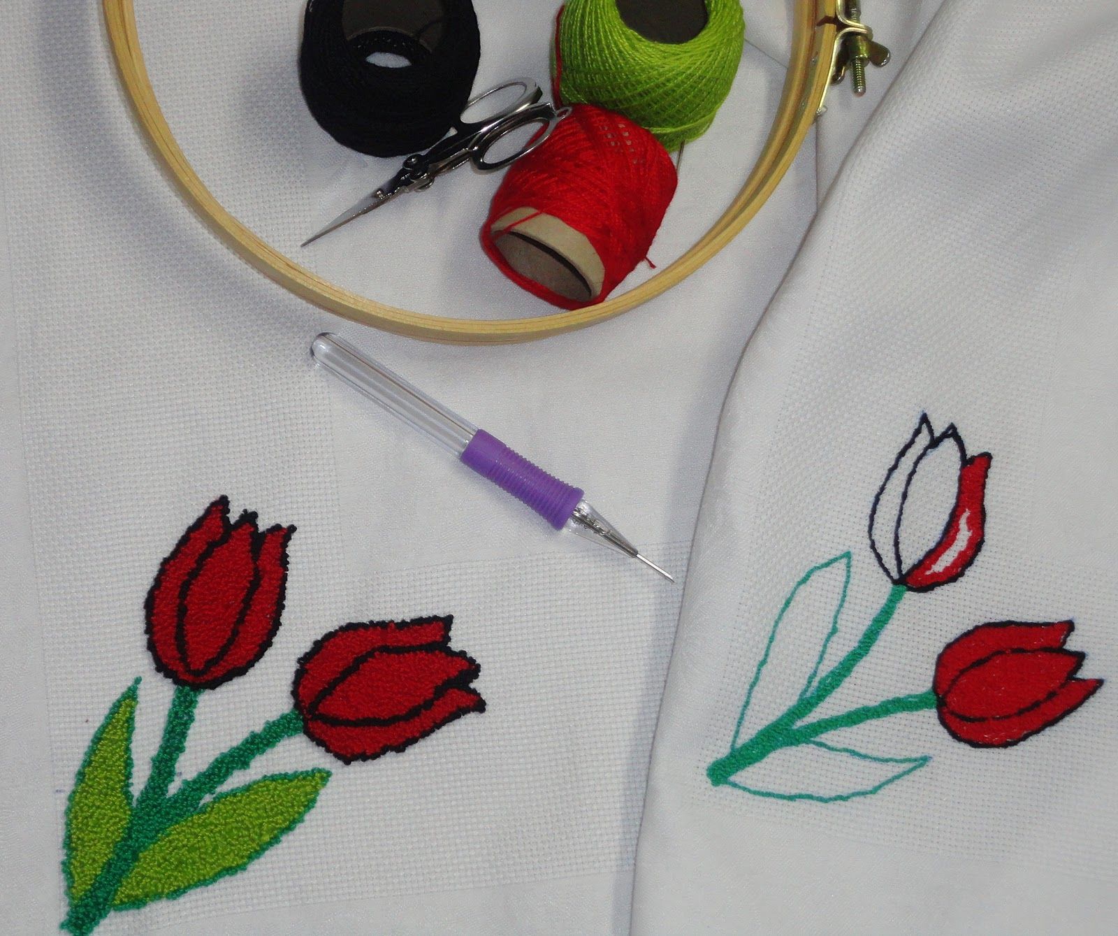 materiais para fazer ponto russo