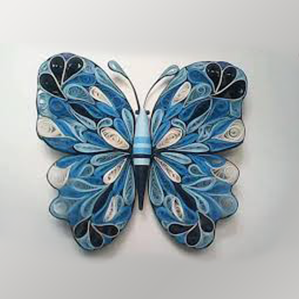 borboleta em quilling