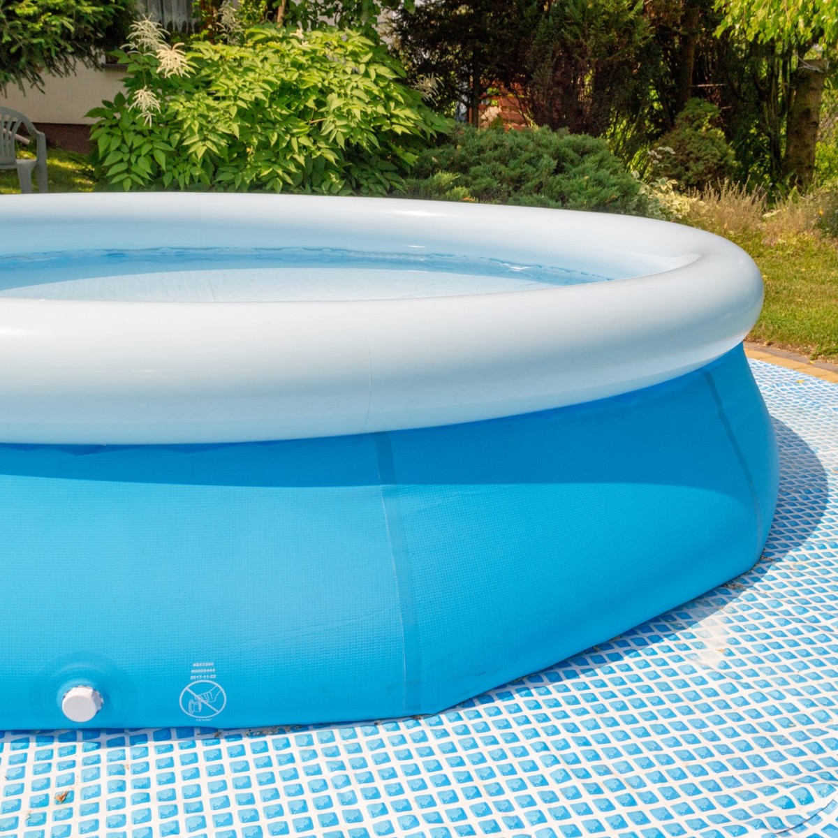 piscina plastico