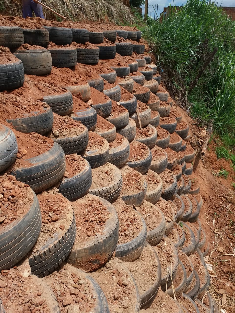 Muro de pneus