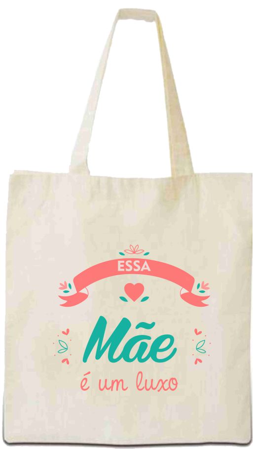 sacola ecobag para dia das mães