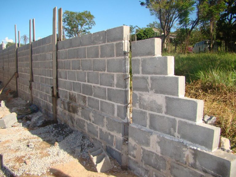 Como construir um muro