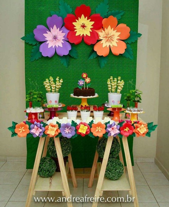 Flores Gigantes: 70 Inspirações Mais 5 Tutoriais DIY Para Fazer em Casa