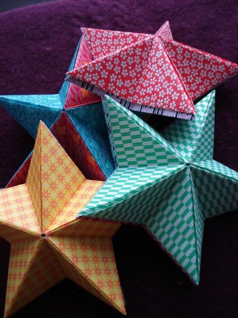 Estrelas de papel