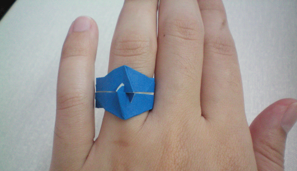 Origami de anel