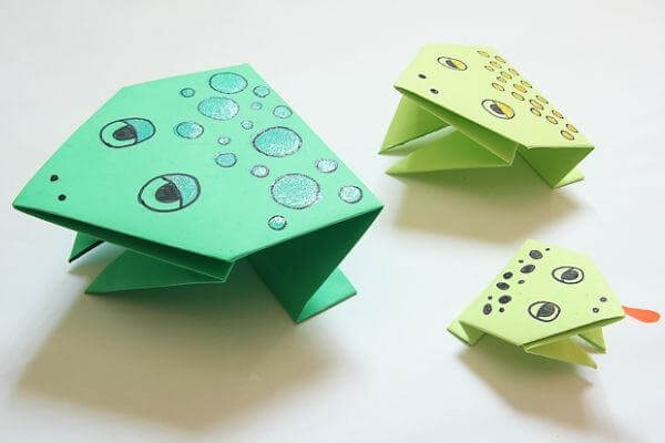 Origami de sapo