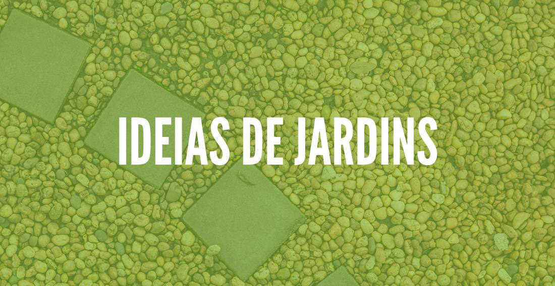 Ideias de jardins com pedras