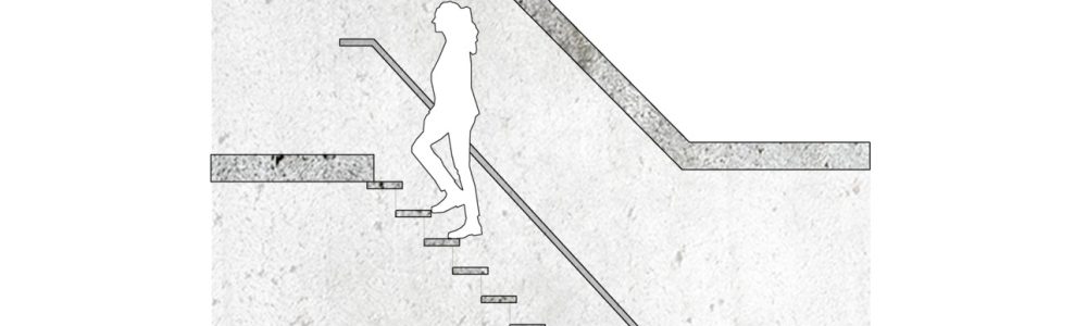 largura minima de uma escada
